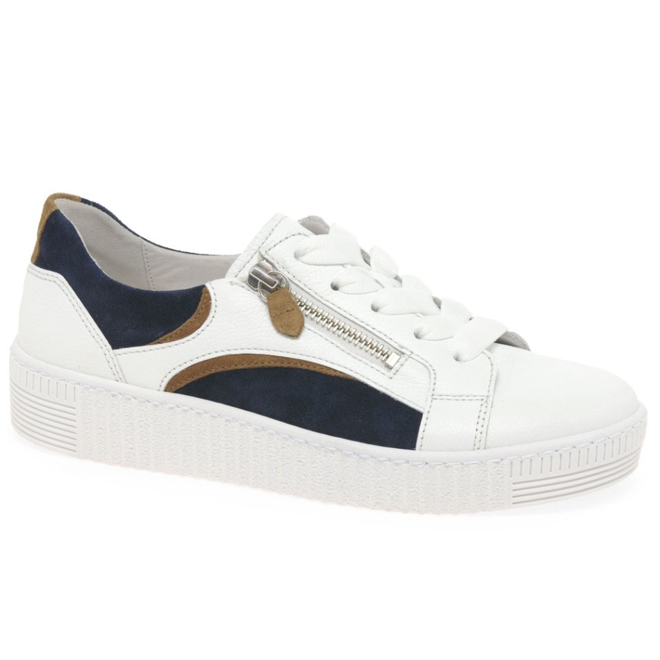 Gabour | Baskets Femme Wemo Exclusives Blanc/marine